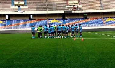 Mondial 2022 : En image le premier entraînement des léopards au stade de martyrs