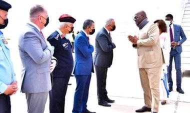 Le président Tshisekedi est arrivé en Jordanie