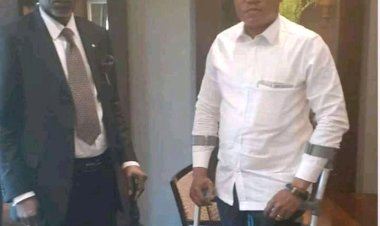 RDC : Les premières photos de Jean Marc Kabund malade en Grande Bretagne