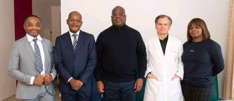 RDC : Félix Tshisekedi s'est fait soigner d'une hernie discale en belgique (Présidence)