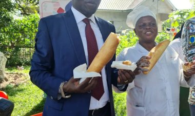 RDC : La farine de manioc exploitable en boulangerie démontre docteur Yandu au ministre de l'industrie