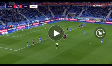 Leopardfoot : Ce coup franc de Théo Bongonda marqué à la Ronaldo à 20 mètres choisi "le but du mois" (vidéo)