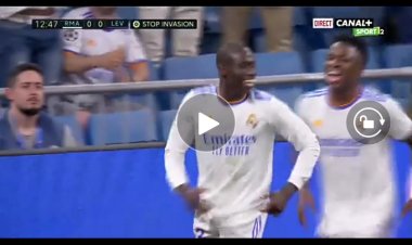 Réal Madrid : Quel impressionnant but de Ferland Mendy face à Levante (Vidéo)