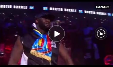 Boxe-Entrée de Martin Bakole qui a fait bouger Bercy (vidéo)