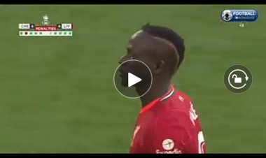 Liverpool vs Chelsea : Regardez comment Sadio Mané a raté son pénalty face à Mendy (vidéo)