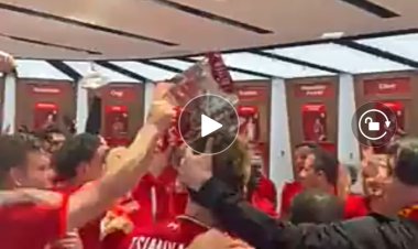 Coupe d'Angleterre :Voici comment Liverpool célèbre son trophée (vidéo)