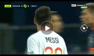 PSG : En vidéo les deux buts marqués par Messi devant Montpellier (4-0)
