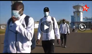 Coupe de la CAF : En vidéo l'arrivée de Mazembe au Maroc pour le match retour contre Berkane