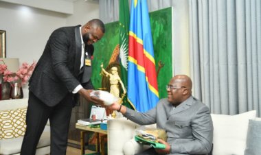 RDC/sport : Martin bakole reçu par le président Félix tshisekedi