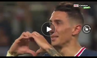 Foot : Les adieux de Di Maria au PSG (Vidéo)