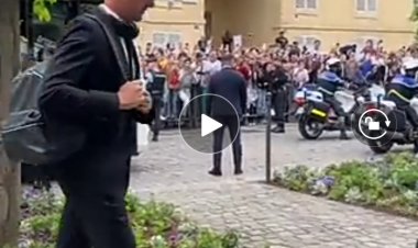 Foot: Chaude ambiance lors de l'arrivée de Real Madrid à Paris pour la finale contre Liverpool (Vidéo)