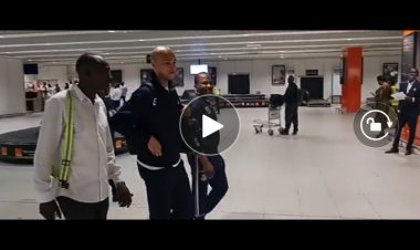 Éliminatoires CAN 2023 : En vidéo l'arrivée de Marcel Tisserand à Kinshasa