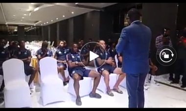 Éliminatoires CAN 2023 : Le message de Félix Tshisekedi apporté par le ministre de sport aux léopards (Vidéo)