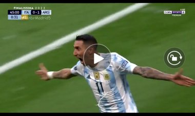 Argentine : Quel incroyable but marqué par Di Maria contre l'Italie (Vidéo)