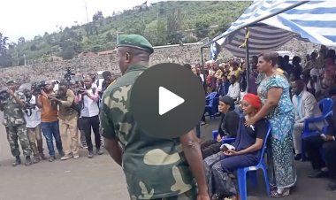 Les FARDC ont rendu les hommages à une dizaine des militaires qui sont tombés dans les affrontements entre l'armée et le M23 dans le Rutshuru et Nyiragongo.