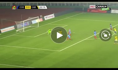 RDC vs Gabon : Cette belle intervention de Marcel Tisserand sur une occasion de but pour les gabonais (Vidéo)