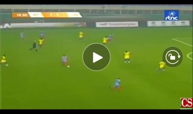 RDC vs Gabon : retour sur la belle frappe au ras du sol de Samuel Moutousamy (vidéo)
