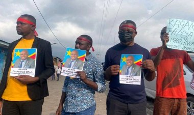 Goma:Manifestation de réclamation pour libérer Patrick Bala ,acteur politique congolais enlevé