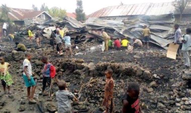 Goma:7 maisons parties en fumée au quartier Ndosho ce mercredi