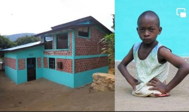 Incroyable/Rwanda : Né sans jambes , un enfant de 8 ans offre une maison neuve à sa mère