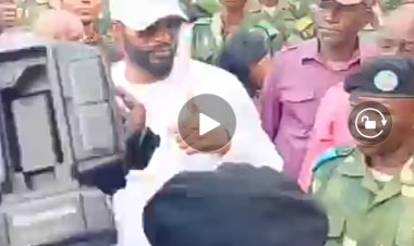 Insécurité dans l'est : Le musicien Fally Ipupa apporte de l'aide aux militaires (Vidéo)
