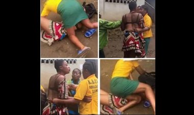 Cameroun : Deux femmes se battent pour un homme et se sont déshabillées après leur bagarre