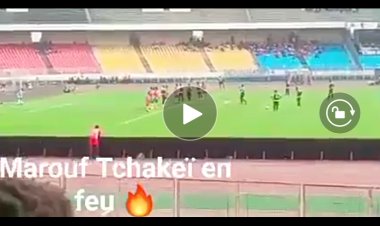 V.Club vs Renaissance : Tchakei Marouf marque son coup franc à la Ronaldo à plus de 15 mètres (Vidéo)