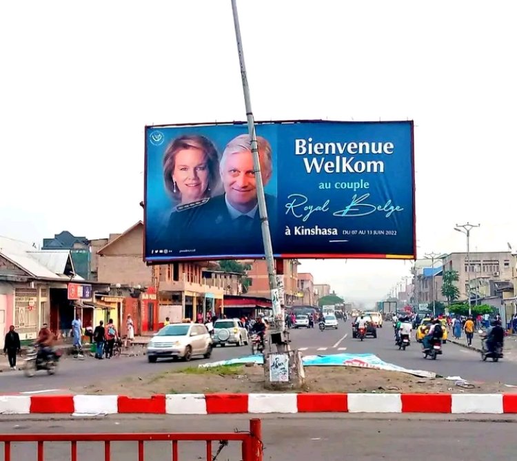 RDC/politique : couple royal Belge en visite a Kinshasa