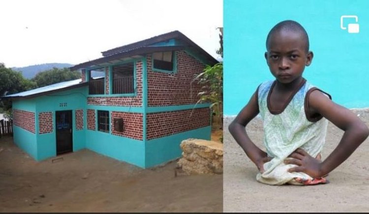 Incroyable/Rwanda : Né sans jambes , un enfant de 8 ans offre une maison neuve à sa mère