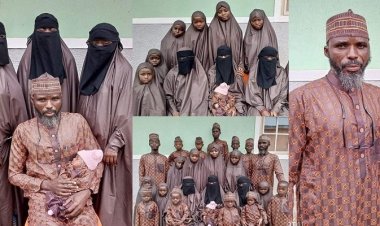 Nigeria : Un époux affole la toile en célébrant la Tabaski avec ses 3 femmes et 19 enfants (Photos)