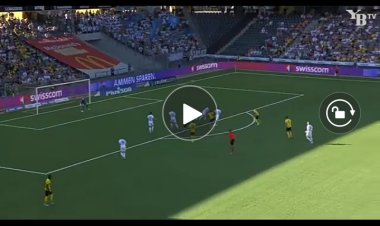 Young Boys : La frappe de Meschack Elia passe juste à côté du poteau (vidéo)