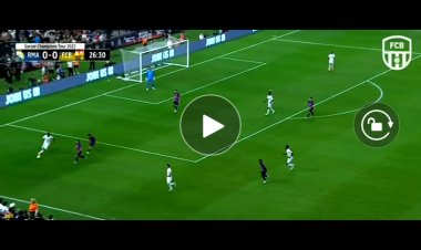 Football : Le but de Barcelone face au Real Madrid (Vidéo)