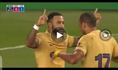 Barcelone : Le but de Memphis Depay après avoir effacé le gardien de RB New York (Vidéo)
