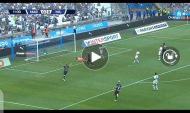 Foot: Les congolais Bemba et Bakambu tombent avec Olympique de Marseille  devant AC Milan (Vidéo)