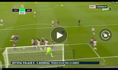 Premier League : Arsenal s'impose pour son premier match en championnat face à Crystal Palace (Vidéo)