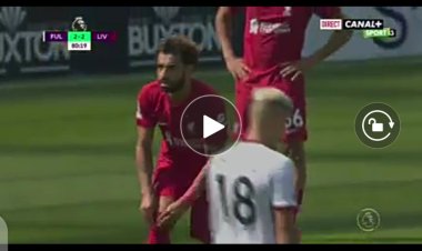 Angleterre : Mohamed Salah ouvre son compteur de buts et sauve Liverpool devant Fulham FC (Vidéo)