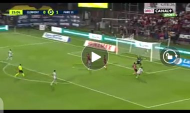 PSG : le but acrobatique marqué par Hakimi sur la pelouse de Clermont (Vidéo)