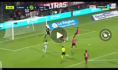 PSG : Messi ouvre son compteur de buts avec un doublé face à Clermont (Vidéo)
