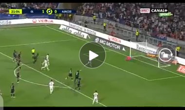 Ligue 1: Olympique Lyonnais démarre par une victoire sur AC Ajaccio (Vidéo)