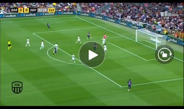 Espagne : Lewandowski marque son premier joli but avec Barcelone (vidéo)