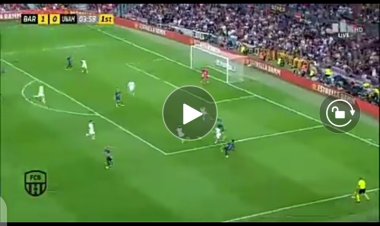 Barcelone : Le joli but de Pedri après avoir effacé le gardien des Pumas (Vidéo)