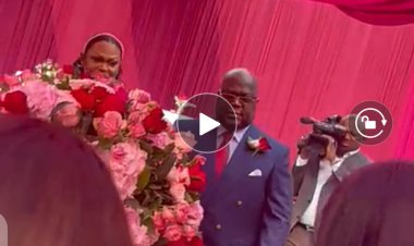 RDC : Le moment fort lors du mariage de la fille du président Félix Tshisekedi (Vidéo)