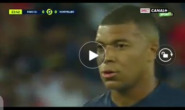 Ligue1/PSG vs Montpellier : Quelle jolie parade de Jonas Omlin sur ce pénalty raté par Mbappé (Vidéo)