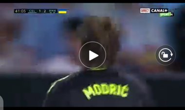 Réal Madrid : Le but somptueux de Modric qui a immobilisé le gardien de Celta Vigo (Vidéo)