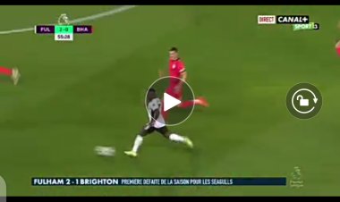 Fulham : La passe décisive de Neeskens Kebano face à Brighton (Vidéo)