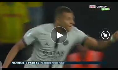 PSG vs Nantes: Le doublé de Mbappé grâce à l'intelligence de Messi (Vidéo)