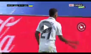 Liga : le but de Rodrygo qui donné la victoire à Real Madrid face au Betis Séville (Vidéo)