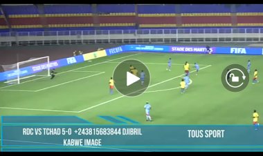 Elim Chan : D'une frappe lointaine, Philippe Kinzumbu marque le 5eim but de la RDC à la Ronaldo (Vidéo)