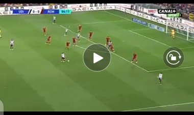 Série A : As Roma complètement impuissant devant Udinese (Vidéo)
