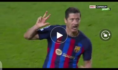 Barcelone : Lewandowski vient de marquer un triplé ce soir face à Plzen (Vidéo)